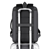 Sac à Dos Homme Professionnel 1 Pièce, Étanche et Extensible, avec Port de Charge USB et Emplacement Ordinateur Portable, Idéal Étudiant et Sportif, Logo Personnalisé