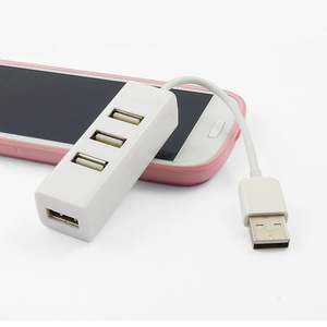<b>Usb</b> Hub 4 Port <b>Usb</b> <b>2.0</b> Expansion Adapter For Computer Laptop Desktop With <b>Usb</b> Cable - Product Image 4