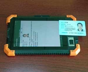 Giá rẻ nhất 7inch gồ ghề máy tính bảng 4G mạng không thấm nước máy tính bảng với NFC Máy Quét Mã Vạch máy quét Dấu Vân Tay UHF RFID 2micro sim thẻ - Product Image 3