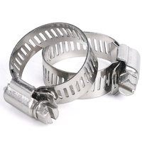 Collier de serrage à Double boulon robuste de Type allemand en acier inoxydable A2 de haute qualité pour colliers de serrage de boulons de tuyau