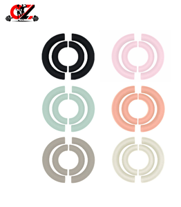 CZFIT Newly Upgraded Silicone Ring for Home Use Gym Strength Training Yoga <b>Weighted</b> Ring Semicircle Exercise Power Ring Unisex - Product Image 1