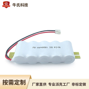 Batería recargable NiCd SC 1800mAh 6V para luz solar - Product Image 3