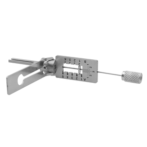Schlosser zubehör Original Lishi 2 In1 SS300 Lock Pick Tool für <span class=keywords><strong>Samsung</strong></span> Smart Residential Lock Zylinder Open Reader Key <span class=keywords><strong>Decoder</strong></span> - Product Image 3