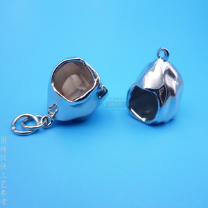 Pendentif en laiton personnalisé, finition nickel brillant, pour sacs et accessoires vestimentaires DZ6841563 - Product Image 1