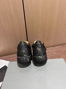 Baskets montantes de luxe en <span class=keywords><strong>cuir</strong></span> véritable motif serpent, semelle extérieure en TPU, chaussures décontractées, baskets plates de créateur, mode urbaine - Product Image 6