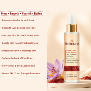 Instant Bridal Glow Serum for Face | Brightening Anti Dullness Hydrating Facial Serum | OEM Private Label Skincare - Product Image 2