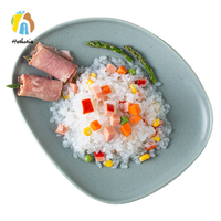 Riz de Konjac Instantané Sans Gluten Prix Usine Alimentation Saine Faible en Calories Sans Sucre 2,8g de Fibres Alimentaires