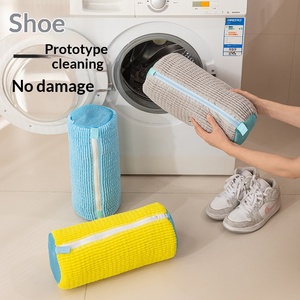<span class=keywords><strong>Bolsa</strong></span> de Lavandería Ecológica de Alta Calidad <span class=keywords><strong>para</strong></span> Zapatos, <span class=keywords><strong>Red</strong></span> Acolchada Protectora de Calzado de Chenilla <span class=keywords><strong>para</strong></span> Lavado de Zapatillas - Product Image 3