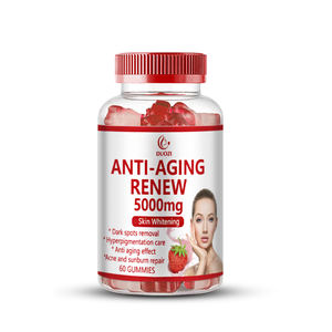 Gummies éclaircissantes pour la peau DUOZI Anti-Âge Renouvellement 5000mg avec Glutathion pour l'élimination des taches brunes et le soin de l'hyperpigmentation, 60 gummies - Product Image 4