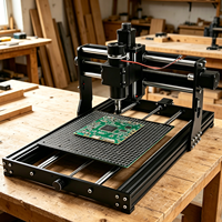 Fresadora CNC de Escritorio de Alta Calidad, 3 Ejes, 4030 Pro, Mini Router CNC para Trabajar la Madera, con Husillo de 500W, Máquina de Grabado para Madera, Acrílico, Manualidades y Bricolaje