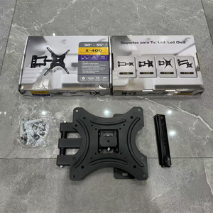 X-400 LED LCD <span class=keywords><strong>TV</strong></span> Mount girevole 200*200mm materiale in metallo Full Motion <span class=keywords><strong>TV</strong></span> Mount per <span class=keywords><strong>32</strong></span>-55 <span class=keywords><strong>pollici</strong></span> dimensione <span class=keywords><strong>TV</strong></span> staffa di montaggio a parete - Product Image 2