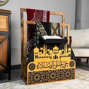 Soporte <span class=keywords><strong>de</strong></span> Madera Hecho a Mano para Corán y Alfombra <span class=keywords><strong>de</strong></span> Oración, Regalo para Ramadán y Decoración Islámica del Hogar, Elegante Organizador para Alfombra <span class=keywords><strong>de</strong></span> Oración - Product Image 6