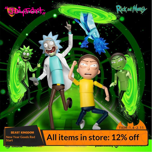 Beast <span class=keywords><strong>Kingdom</strong></span> - Figura de Acción Coleccionable de Plástico, Modelo de Juguete de Rick y Morty - Product Image 2