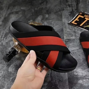 Sandalias Planas de Lujo para Hombre, Nuevas de Verano, de Alta Calidad, con Tiras Cruzadas, Pantuflas de Diseñador para Mujer, Ligeras, con Plataforma - Product Image 3