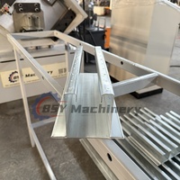 Máquina de Perfilado de Rodillos para Rieles de Estanterías de Almacén, Línea de Producción de Perfiles para Rieles de Estanterías de Alta Resistencia