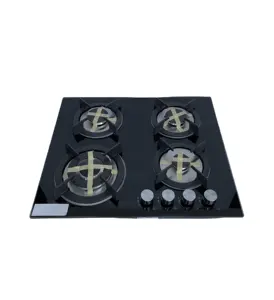 Burner Stove Gas Stove Cooktops Eco Friendly Iron Outdoor Camping Cooking 4 burner