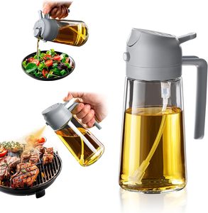 16オンス/470ml 20オンス/600mlオリーブオイル噴霧器オイルディスペンサーキッチンサラダとバーベキュークッキング用 - Product Image 1