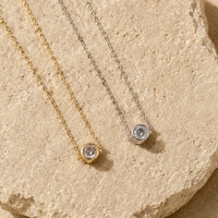 Pulsera de Burbujas SPJ, Plata de Ley S925, Chapada en Oro de 14K, Minimalista con Circonitas, Hipoalergénica para Mujer