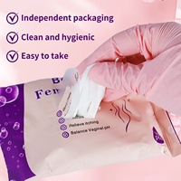 Lingettes intimes à l'acide borique pour femmes adultes – Soin vaginal et nettoyage des parties génitales externes