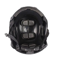 Casque tactique FAST avec épaississement de 6mm et suspension à bouton réglable pour le jeu sur le terrain