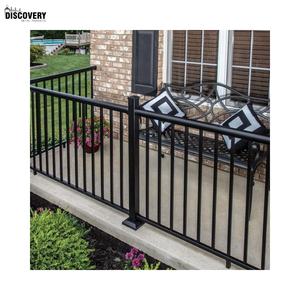 Prix <span class=keywords><strong>d</strong></span>'usine moderne de couleur noire <span class=keywords><strong>d</strong></span>écoration de balustrade extérieure rampes <span class=keywords><strong>d</strong></span>'escaliers extérieurs en aluminium conception de balustrade - Product Image 3