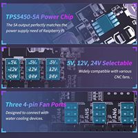 BIGTREETECH Manta M4P/M5P/M8P V1.1 Placa de control Placa base de plástico integrada de 32 bits Compatible con Klipper Firmware
