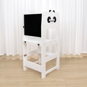 OEM Multifuncional Niño Montessori Torre De Aprendizaje Torre De Madera Para Baño Cocina Dormitorio Apartamento - Product Image 4