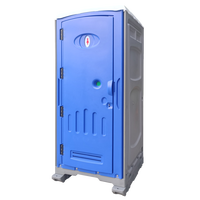 Toppla 190L Grand réservoir de déchets, toilettes préfabriquées, toilettes mobiles en plastique, lavabos portables, fabricant de toilettes portables