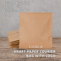 Sacs d'expédition en papier kraft A3-A6 et enveloppes pour chaussures et articles courts, durables et recyclables, solutions d'expédition personnalisées, sacs en papier