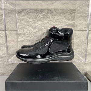 Zapatos casuales retro de caña alta para hombre, de lujo, para correr, senderismo al aire libre, invierno, con estampado de charol, de alta calidad, transpirables - Product Image 4