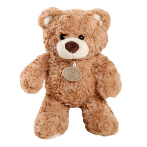 Orsacchiotto di Peluche Clumsy Bear, Materiale in Peluche Corto, Tessuto Super Morbido, Imbottitura in Cotone PP Ricamato, Simpatico Orsetto Bianco - Product Image 5