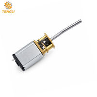 DC 6V 100RPM Gear Motor Pengurang Kecepatan Gear Motor DC Gear Box Elektrik dengan Gearwheel untuk Robot RC