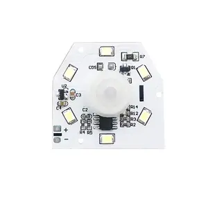 面向智能LED车身传感的微波雷达传感装置研制隐蔽式夜灯线路板PCBA解决方案