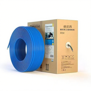 Nhà máy tùy chỉnh 305m <span class=keywords><strong>UTP</strong></span> Cat6 Ethernet Cáp mạng <span class=keywords><strong>PVC</strong></span> áo khoác và đồng mạ nhôm lõi cáp mạng cho sử dụng trong nhà - Product Image 6