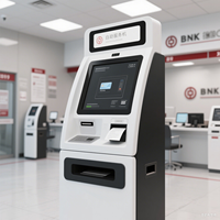 Terminal de paiement de factures, Kiosque intelligent de change de devises et de billets, Distributeur automatique de billets (ATM) pour dépôts et retrait, Kiosques de paiement en libre-service