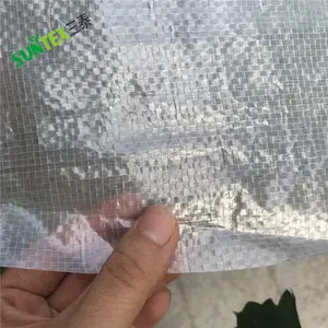 6mil şeffaf dokuma tarpaulingreenhouse koruyucu plastik film levhası delikli kaplı yüksek mukavemetli şeffaf film
