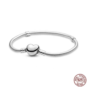Nueva Pulsera <span class=keywords><strong>de</strong></span> Plata <span class=keywords><strong>de</strong></span> Ley 925 <span class=keywords><strong>de</strong></span> Alta Calidad con Diseño Clásico <span class=keywords><strong>de</strong></span> Espina <span class=keywords><strong>de</strong></span> Serpiente, Compatible con Abalorios Originales <span class=keywords><strong>Pandora</strong></span>, Regalos <span class=keywords><strong>de</strong></span> Aniversario DIY - Product Image 4