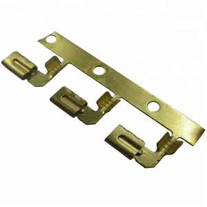 Custom Precision Small Stainless Steel Spring Copper Brass Crimp Terminals