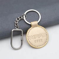 Porte-clés en cuir en forme de goutte d'eau avec logo personnalisé gravé, avec détail riveté pour un branding rustique, cadeaux artisanaux, usage quotidien