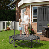 GORDON OEM Mini trampolín de interior unisex, venta al por mayor, cama de salto plegable con instalación gratuita, equipo de ejercicio físico