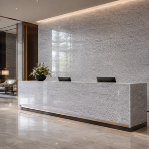 Loseta de Granito Blanco Duke, Ecológica, Marca UNION, Diseño Moderno, Pulida, Apta para Baños y Exteriores - Product Image 6