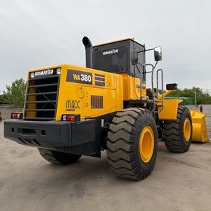 Excelente Cargadora Usada Komatsu WA380-3, Cargadoras de Ruedas Fabricadas en Japón, Cargadora WA380 500 600 900, Maquinaria de Construcción, Minería, Carga - Product Image 1
