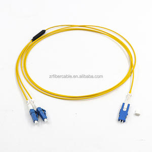 Cordon de raccordement à fibre optique monomode duplex 9/125 OS2 OS3 <span class=keywords><strong>CS</strong></span>/UPC vers LC/UPC <span class=keywords><strong>CS</strong></span>-LC <span class=keywords><strong>CS</strong></span>-SC Patchcord - Product Image 2