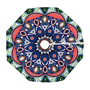 New Cross-Border Christmas <b>Tree</b> <b>Stand</b> Accessories Family Christmas <b>Tree</b> Apron Printed Knitted Wool Red Black Christmas <b>Tree</b> - Product Image 5