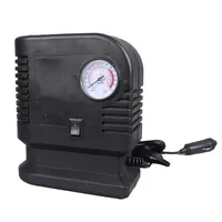 12v 150psi metal inflation joint Air Tyre Tire Inflator Pump Portable Car Air Compressor with handle and meter display