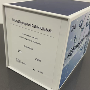 Kit ELISA 25-<span class=keywords><strong>OH</strong></span>-VD para Análisis Cuantitativo de <span class=keywords><strong>Vitamina</strong></span> <span class=keywords><strong>D</strong></span> en Suero y Plasma Humano, Solo para Uso en Investigación - Product Image 1