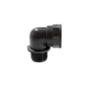 MECLUBE-Racor de plástico 90 ° M/F 1'' - Product Image 1