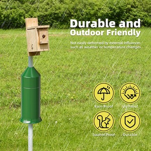 Winter-Proof <strong>Squirrel</strong> Baffle and <strong>Squirrel</strong> Baffle for Bird <strong>Feeder</strong> Pole and <strong>Anti</strong> <strong>Squirrel</strong> Bird <strong>Feeder</strong> - Product Image 3