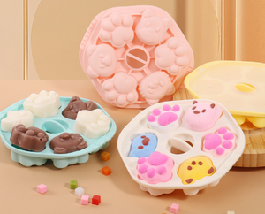 Moldes de Silicona para Cubitos de Hielo YDS, Moldes 3D con Tapa para Cubitos de Hielo - Product Image 1