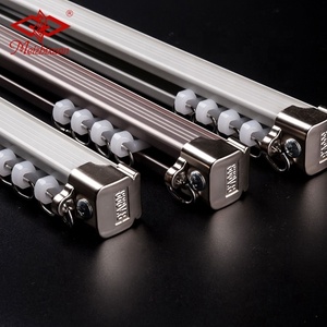 Iksun Rèm Rod Set Thiết Kế Mới 6063 Nhôm Đùn Medic Rèm Đôi Đường Sắt - Product Image 5